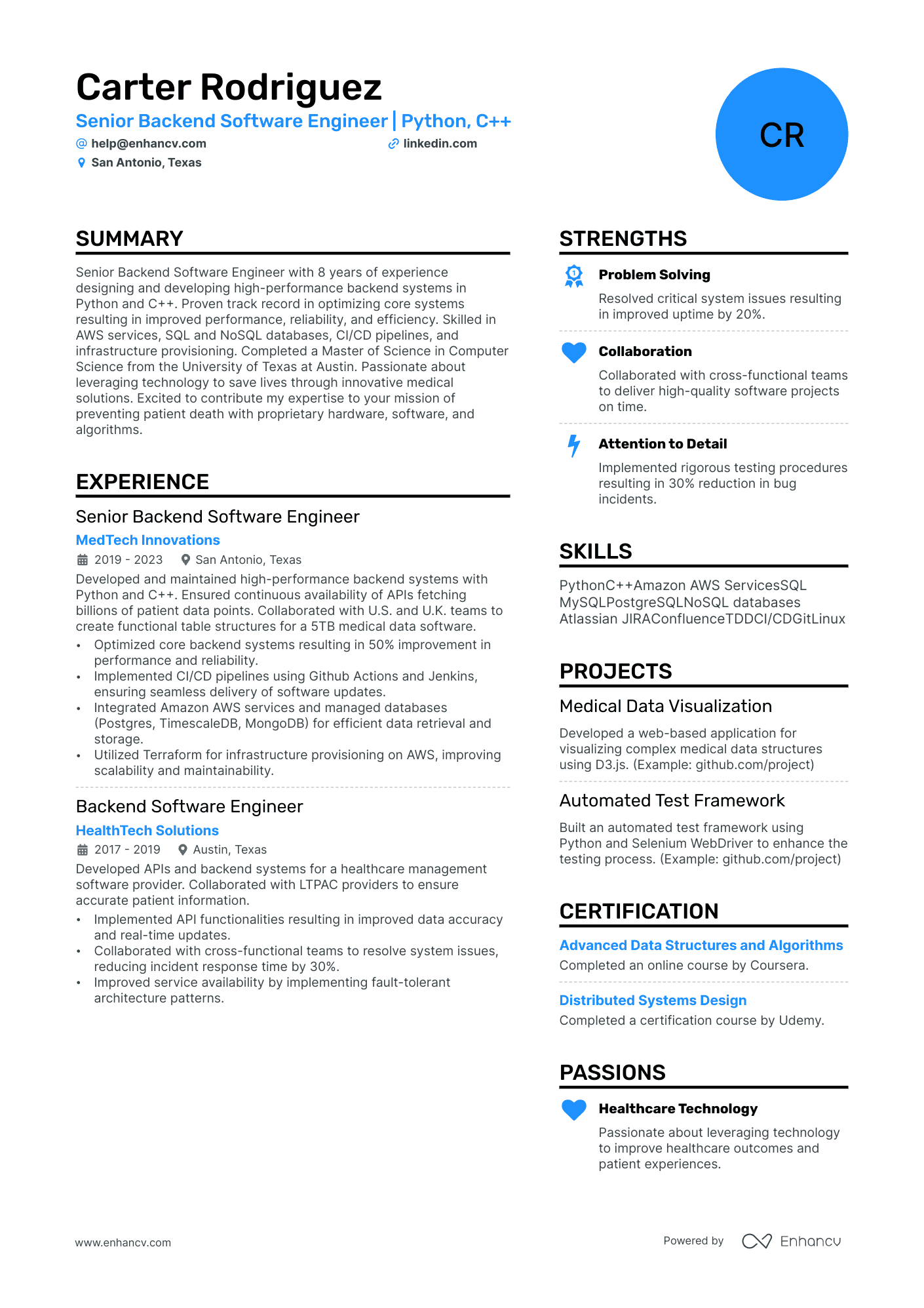 Technology & Engineering template preview